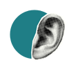 Ear representing analytics and listening to audience needs in nonprofit marketing.