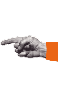 Hand pointing