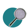 Magnifier glass representing SEO services for nonprofit marketing.