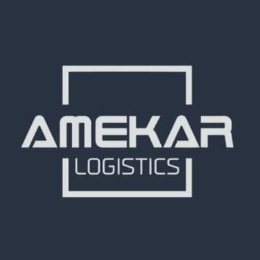 Logo Amekar Logistics.