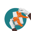 Gift symbolizing consistency in your brand messaging.
